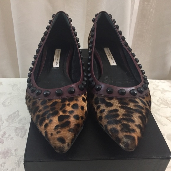 🆕 Roberto Festa pony hair studs Flats, Italy - Picture 4 of 8